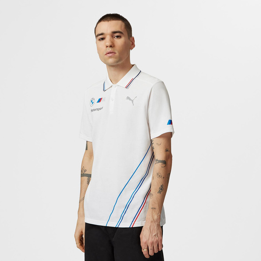 Koszulka polo Team BMW Motorsport biała