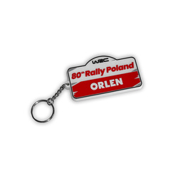 Breloczek Rally Poland WRC 2024