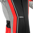 Kombinezon Sparco Superleggera-K czarny/czerwony (FIA)