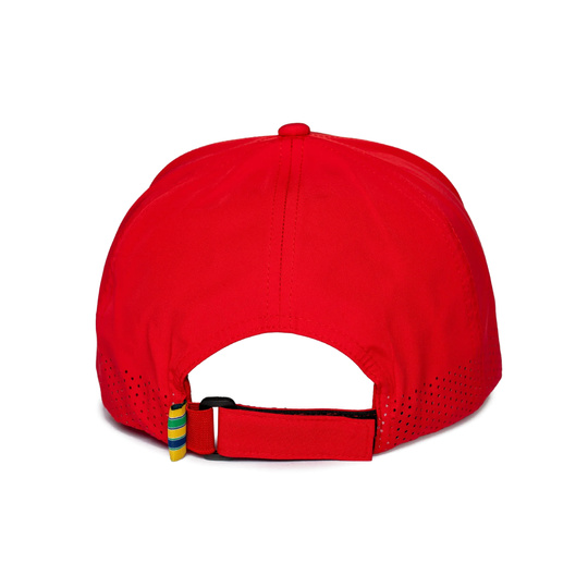 Czapka z daszkiem Leisure Ayrton Senna Collection 2026 czerwona
