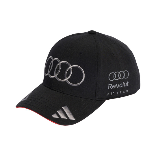 Czapka z daszkiem Nico Hulkenberg Team Audi Revolut F1 2026 czarna