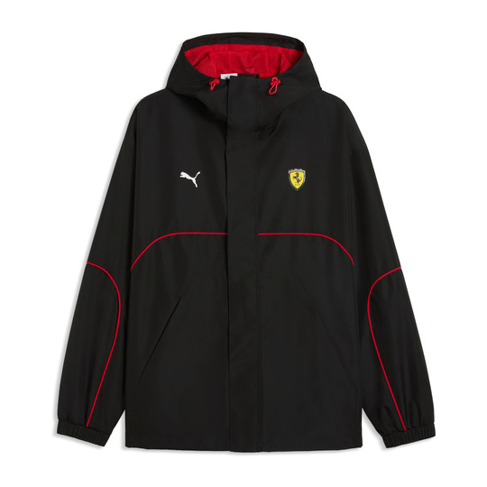 Kurtka przeciwdeszczowa Rain Scuderia Ferrari F1 2026 czarna