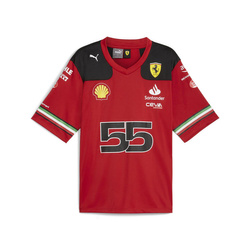 Koszulka T-shirt męska Sainz Football Team Ferrari F1 