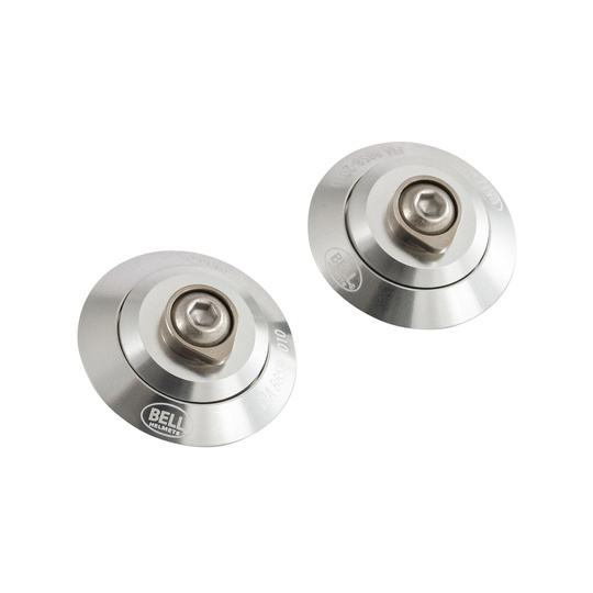 Klipsy Bell HANS/Hybrid srebrne