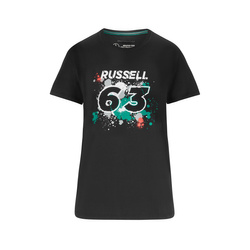 Koszulka t-shirt damska George 63 Mercedes AMG F1 