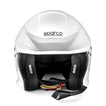 Kask Sparco Flux RJ-i biały/czarny (FIA)
