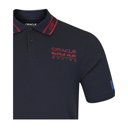 Koszulka polo Logo Red Bull Racing F1 2026 granatowa