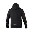 Kurtka Softshell Tech Sparco czarna/pomarańczowa