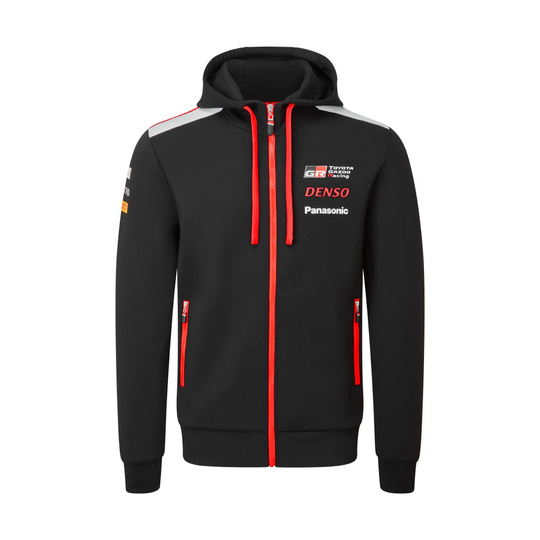 Bluza męska Full-zip Team czarna Toyota Gazoo Racing