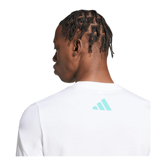 Koszulka t-shirt Logo Mercedes AMG F1 biała