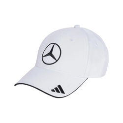 Czapka męska baseballowa biała Team Mercedes AMG F1 2025