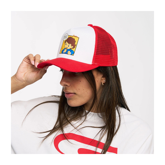 Czapka z daszkiem Ayrton Senna Senninha Ayrton Senna Collection czerwona