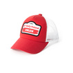 Czapka baseballowa Trucker czerwona Rally Poland WRC 2024