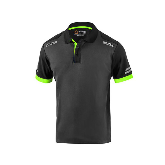 Koszulka polo Tech Sparco zielona