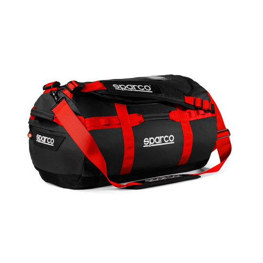 Torba DAKAR-S Sparco czarna/czerwona
