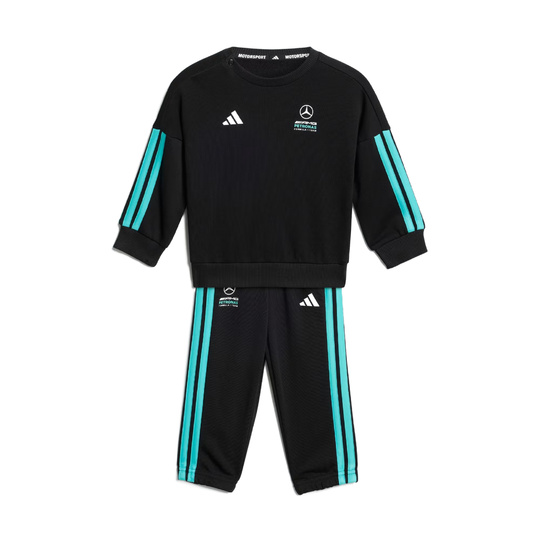 Zestaw niemowlęcy DNA Longsleeve Mercedes AMG F1 2026 czarny
