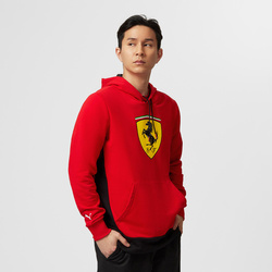 Bluza męska Hoodie Shield Red Ferrari F1 2024