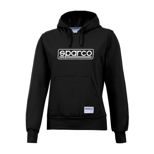 Bluza z kapturem damska FRAME Sparco czarna