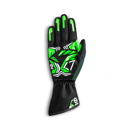 Rękawice Sparco Rush MY20 zielone/czarne