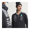 Koszulka z długim rękawem Authentic Team Mercedes AMG F1 2026 czarna