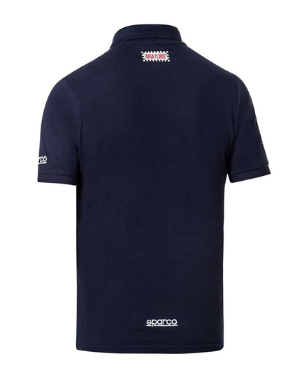 Koszulka polo Targa Florio Merzario #AM2 Sparco granatowa