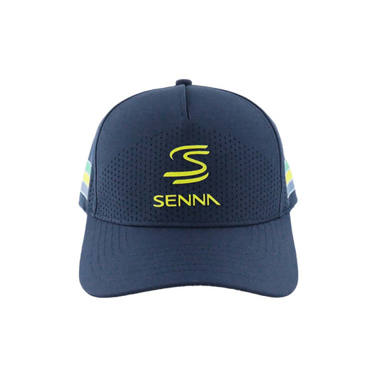 Czapka z daszkiem Ayrton Senna Leisure Ayrton Senna Collection granatowa