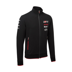 Bluza męska Full-zip Team czarna Toyota Gazoo Racing 