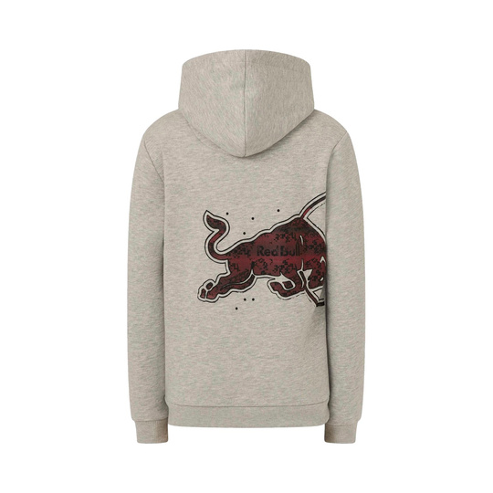 Bluza z kapturem dziecięca Graphic Bull Red Bull Racing F1 2026 szara