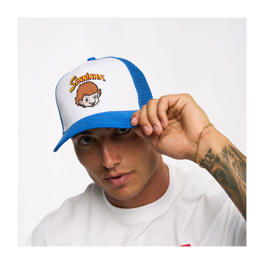 Czapka z daszkiem Ayrton Senna Senninha Ayrton Senna Collection niebieska