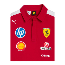 Polo męskie Team Scuderia Ferrari F1 2025