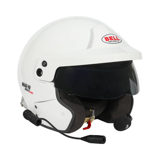 Kask Bell MAG-10 Rally Sport biały (FIA)