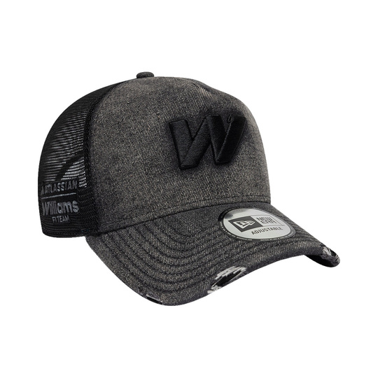 Czapka z daszkiem New Wave Denim Trucker Williams F1 2026 czarna