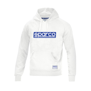 Bluza z kapturem ORIGINAL Sparco biała