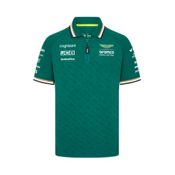 Polo męskie Team Aston Martin F1 2024