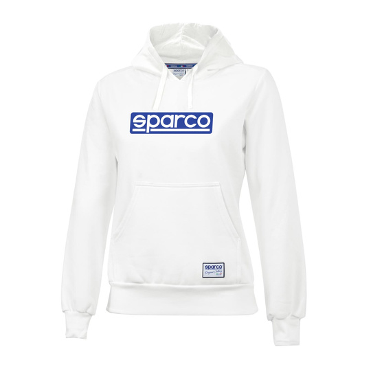 Bluza z kapturem damska ORIGINAL Sparco biała
