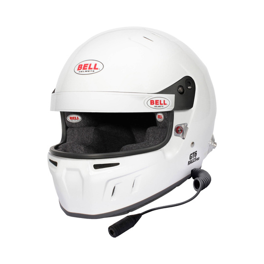 Kask Bell GT6 Rally Pro biały (FIA)