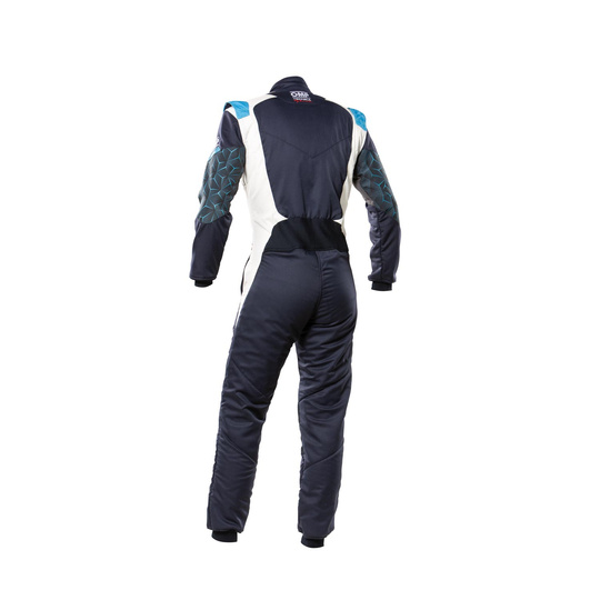 Kombinezon OMP Tecnica Hybrid granatowy (FIA)