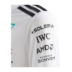 T-shirt dziecięcy Team biały Mercedes AMG F1 2025