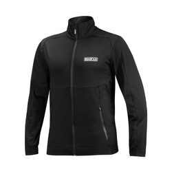 Bluza męska Full Zip Sparco MY22 czarna