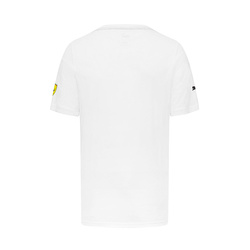 T-shirt męski Leclerc Driver White Ferrari F1 