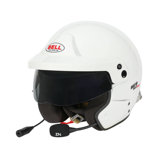 Kask Bell MAG-10 Rally Sport biały (FIA)