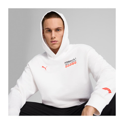 Bluza męska DTS Hoody Relaxed biała Formula 1 2025