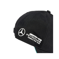 Czapka męska baseballowa czarna Team Mercedes AMG F1 2025