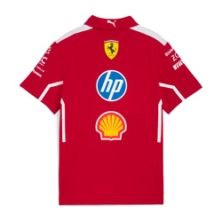 Polo dziecięce Team Scuderia Ferrari F1 2025