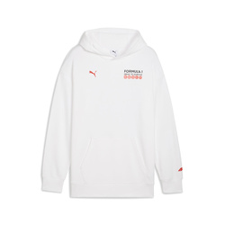 Bluza męska DTS Hoody Relaxed biała Formula 1 2025