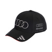 Czapka z daszkiem Nico Hulkenberg Team Audi Revolut F1 2026 czarna