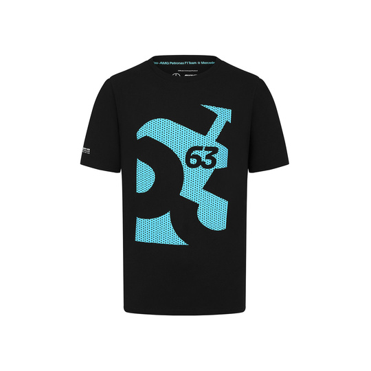 T-shirt męski George Russell Mercedes AMG F1 2024