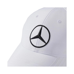 Czapka męska baseballowa biała Team Mercedes AMG F1 2025