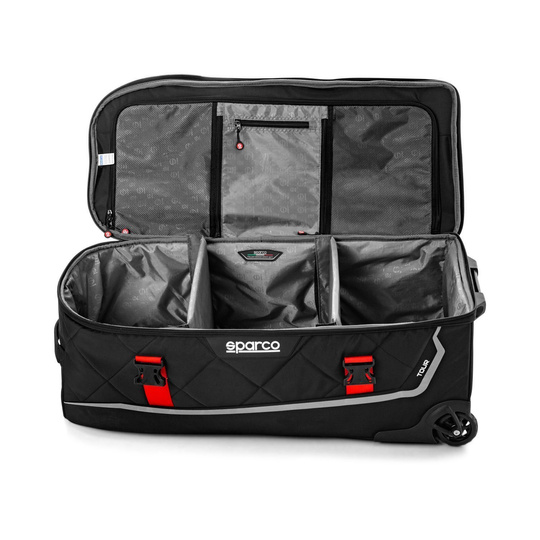 Torba Tour Sparco czarna/czerwona