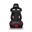 Fotel Sparco R333 MY21 czarny/czerwony